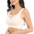 thumbnail image 2 of Sleep Bras, Soft Comfy Daily Bras, Seamless Leisure Bras for Women, with Removable Pads, 2 of 5