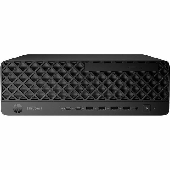 HP EliteDesk 8 G1i Desktop Computer - Intel Core Ultra 5 235 - vPro Technology - 16 GB - 512 GB SSD - Small Form Factor - Jack Black - Smart Buy - Intel Q870 Chip - Windows 11 Pro - Intel DDR5 SDRA...