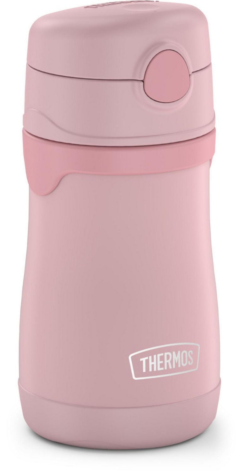 Thermos Baby Vacuum Insulated Stainless Steel 10 Oz Straw Bottle, 10 Oz Bottle
