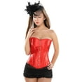 thumbnail image 4 of Corsets pour Femmes Bustiers Gothiques Classiques Top Grande Taille, 4 of 5