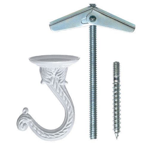 Ook White Jumbo Swag Hook 50330 (Set of 6)