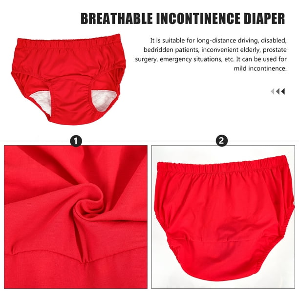 Breathable Incontinence Pants Travel Elderly Underwear Outdoor