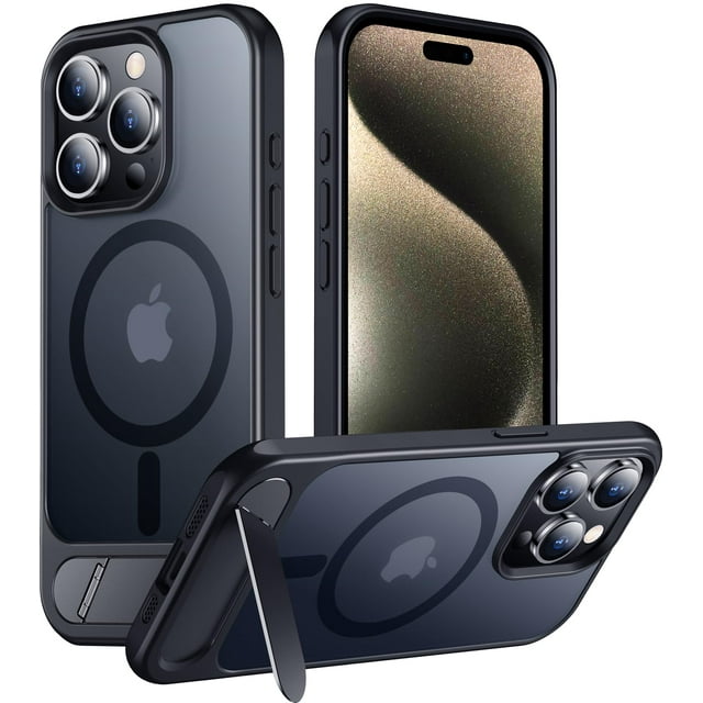 Funda de teléfono Temdan Magnetic compatible con iPhone 15 Pro Max