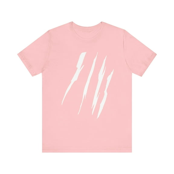 Effete Feline Claw Marks Scratch Unisex Jersey Short Sleeve Tee