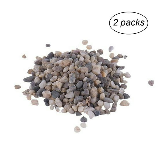 SHISUYAN 1 Bag Natural Sand Stone Pebble Cobble Decorative Stones for Microlandscape and Moss Bottle (180g)