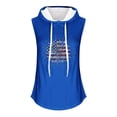 thumbnail image 4 of 2024 Summer Women's Sleeveless Hoodies Lightweight Oversized Hooded Sweatshirt for Women Tank Tops T-Shirt Gradient, 4 of 4