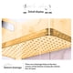 thumbnail image 5 of Baúles de almacenamiento, organizadores de armario y almacenamiento, contenedores de almacenamiento transparentes para colgar en baños, lavanderías, cocinas y tocadores (transparentes)., 5 of 6