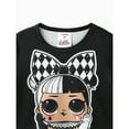 thumbnail image 6 of L.O.L. SURPRISE! Toddler Girl Skirt, Short Sleeves Girl Skirt Oufits with Black-White Short Skirt for Summer, Sizes 7-8T, 6 of 7