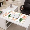 thumbnail image 3 of Long Mouse Pads for Desk,Pioneer Flower Floral Print Pattern Desk Mats on Top Of Desks, Desk Mouse Pad Extra Large with 3mm Non-Slip Base and Stitched Edge for Gaming,Office,Work,Home 31.5"x15.7", 3 of 6
