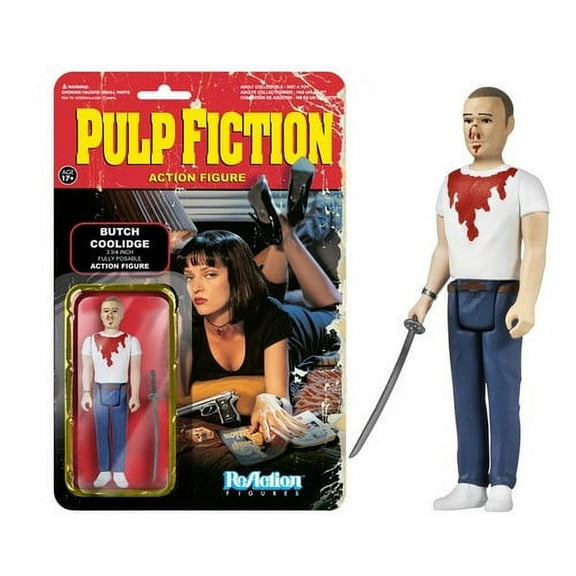 Funko Reaction Pulp Fiction Butch Coolidge Action Figure, 3.75"