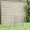 thumbnail image 1 of vidaXL Rabbit Hutch Silver 100x105x120 cm Galvanised Steel, 1 of 5
