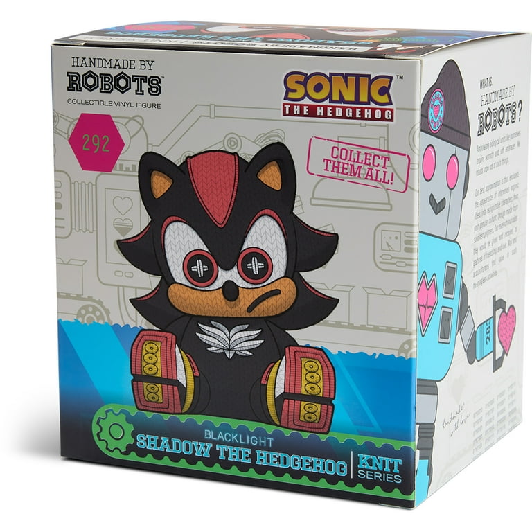 Handmade by Robots - Sonic the Hedgehog - Shadow #292 (Blacklight