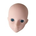 thumbnail image 4 of TOOYFUL Mannequin Training Head, Practice Makeup Doll, Portable Model, Cosmetology Face Head for Eyelash Extensions Beginner Grafting Blue Eyes, 4 of 9