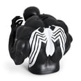 thumbnail image 2 of Disfraz de Marvel Venom de Bust Bank, blanco y negro, Roto Plastic, 2 of 2