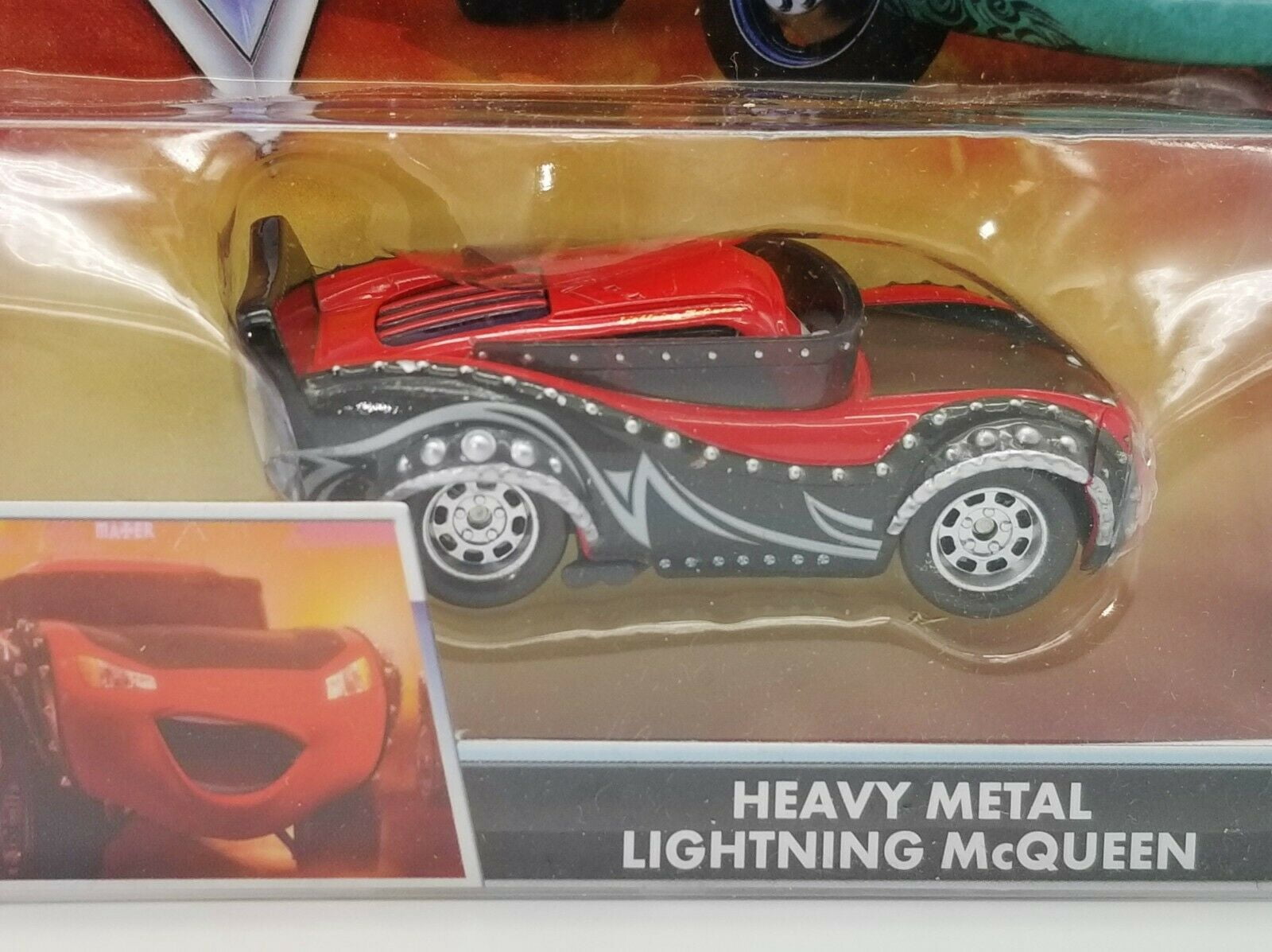 Disney Cars Main Series Heavy Metal Lightning McQueen Diecast Car
