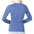 thumbnail image 2 of Womens Base Layer 100% Merino Wool Midweight Long Sleeve Thermal Shirt, 2 of 8