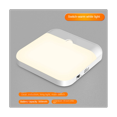thumbnail image 1 of 2 Pack LED Rechargeable Motion Sensor Light, Cordless Closet Lights, Motion Sensor Night Light, for Closet Cabinet Stair, 1 of 5