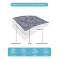 thumbnail image 4 of Full Size Quilt Bedding Set, Monstera Leaves Reversible Summer Quilt 3 Pieces, Vintage Tropical Botanical Simple Gray Lightweight Bedspreads Coverlets with 2 Pillow Shams for All Seasons, 4 of 5