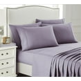 thumbnail image 2 of Sweet Home Collection 1500 Series Bed Sheets - Extra Soft Microfiber Deep Pocket 6pc Sheet Set - Plum, Full, 2 of 5