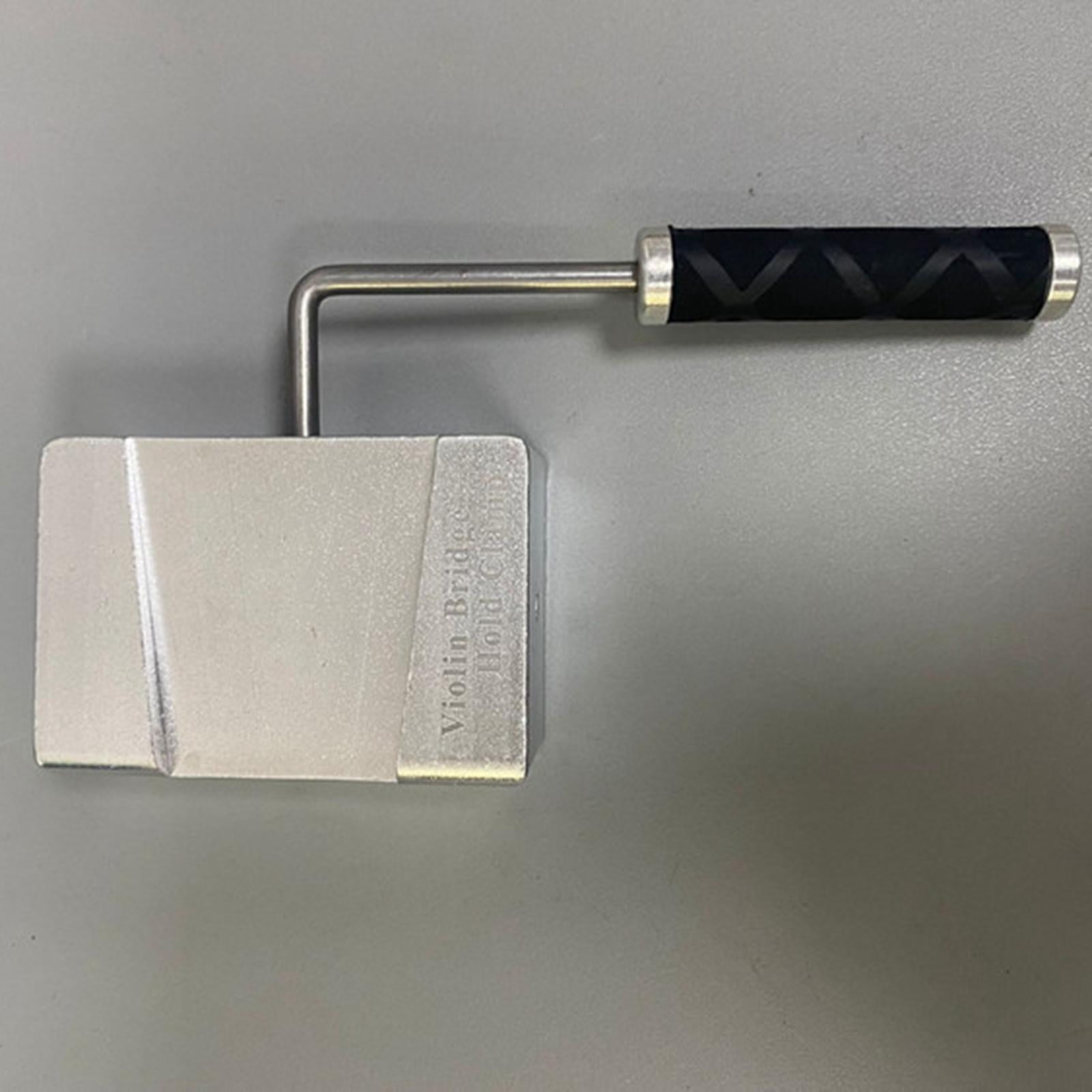 LeeQinersw Bridge Holder Clamp Luthiers Tool Reliable Parts Portable Violin Making Tool Bending handle