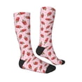 thumbnail image 3 of Haiem Watermelon Ice Cream Socks, Funny Novelty Crazy Design Cotton Socks Sports Socks Knee High Socks For Men, Women,1Pairs - Gift For Working Friends, 3 of 8