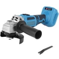 thumbnail image 3 of Meuleuse d'Angle Sans Fil à Haute Puissance, Trousse d'Outils de Coupure, Machine de Meulage Électrique Sans Balais, 6 Vitesses Variables, 100 mm, Compatible avec Batterie Makita 18 V, 3 of 9