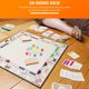 thumbnail image 2 of Juego de 24 dados acrílicos, juguetes de matemáticas, juegos de mesa, dados de 10 caras, 0-9, 2 of 6
