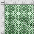 thumbnail image 2 of oneOone Rayon Green Fabric Geometric Sewing Fabric By The Yard Printed Diy Clothing Sewing Supplies 56 Inch Wide, 2 of 5