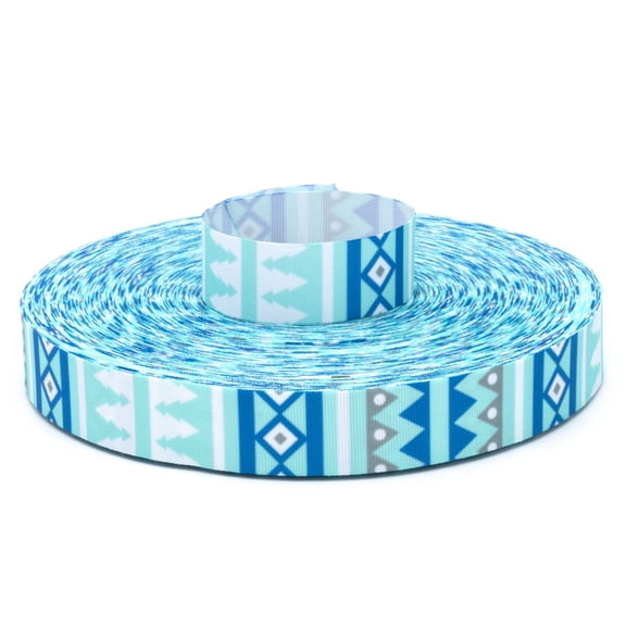 Country Brook Design® 5/8 inch Snowy Pines Grosgrain Ribbon, 5 Yards