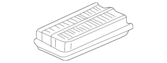 Genuine OE Honda Air Filter - 17220-RDJ-J00