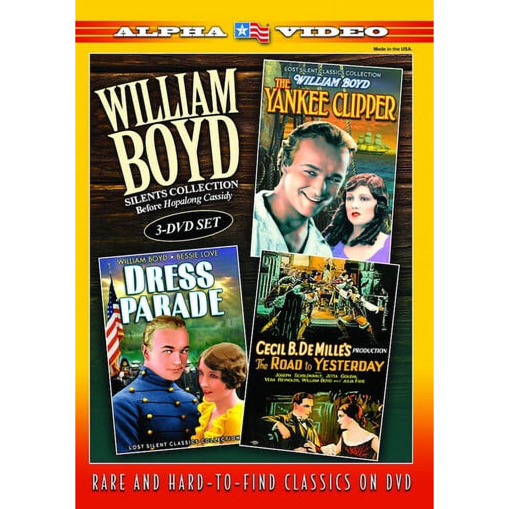 William Boyd Silents Collection: Before Hopalong Cassidy (DVD) Alpha Video Drama