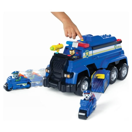 PAW Patrol, Chase’s 5-in-1 Ultimate Cruiser with Lights and Sounds, for Kids Aged 3 and up