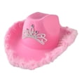 thumbnail image 1 of Sombrero de vaquero de corona Sombrero de para Zulema Sombrero de vaquero, 1 of 8
