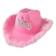 thumbnail image 2 of Sombreros de vaquero rosa y morado con sombrero de Tiara para disfraz de mujer, 2 of 9