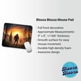 thumbnail image 2 of Bigfoot Walking In The Woods At Sunset Mouse Pad Low Profile Gaming Mat, 2 of 7