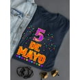 thumbnail image 3 of Cinco De Mayo Big Banner Shaped T-Shirt Women -Image by Shutterstock, Female Large, 3 of 4