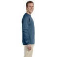 thumbnail image 3 of The Gildan Adult Ultra Cotton 6 oz Long Sleeve T-Shirt - INDIGO BLUE - L, 3 of 4