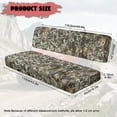 thumbnail image 7 of Uorisanigo UTV Bench Seat Cover Set Compatible with Kawasaki Mule, Easy to Install UTV Accessories for All Seasons, Anti-Slip Forest Hunting Camouflage Seat Cover Cushion for Kawasaki Mule 4010, 7 of 7