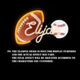 thumbnail image 3 of UPONRAY Football & Baseball Custom Neon Signs, Usb Powered with Adjustable Brightness Wall Decor for Gifts, Lemon Yellow, 18 inch, 3 of 8