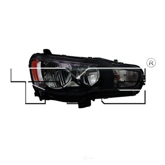 In Stock Mitsubishi Outlander Headlights Durable Copper Tube Design In Stock Mitsubishi Outlander Headlights Durable Copper Tube Design
