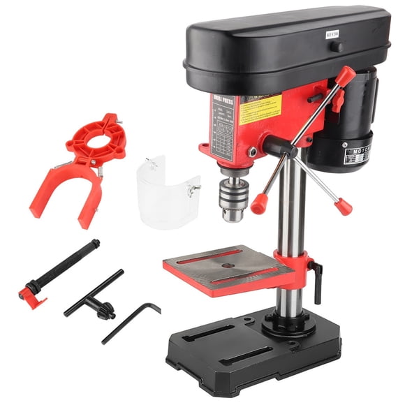 Bench Drill Drill Bench Drill Machine Bench Drill Press Stand Workbench Mounted 350W 5 Speed 50mm Workbench Repair Tool ,Easy to Operate