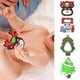 thumbnail image 3 of Silicona Para Bebé, Papá Noel, Árbol De Navidad, Estrella, Hombre De Nieve, Juguete Para La Dentición, Accesorios Para Bebé sonducket HA039627-04, 3 of 5