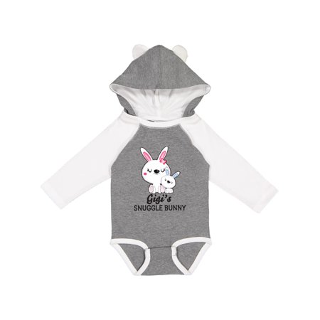 

Inktastic Gigis Snuggle Bunny Easter Gift Baby Boy Long Sleeve Bodysuit