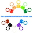 thumbnail image 4 of Assorted Key Caps Identifiers Covers For Effective Key Management Feature Silicone In Various Color Fast Easy Key Access, 4 of 9