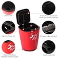 thumbnail image 2 of STOP ONE Car Ashtray, Portable Ashtray, CA-521 Auto Ash Tray with Lid and Led, Red, 2 of 7