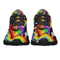 thumbnail image 5 of Hate Has No Home Here LGBT Shoes Sneakers for Women Men Black Size 11, 5 of 7