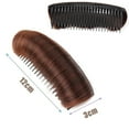 thumbnail image 5 of BINGLI 1 Hair Bun False Hair Clip Base Bump Tool Volume Styling Increased For Women Girls Black Hair Pad Accessories Thickening Hairpin with Multiple Styles Student Party,Daily Use, 5 of 8