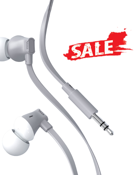 SEENDA Earbud Headphones with Comfortable, Clear, and Powerful Sound. with 3.5mm Headphone Jack ,3 Eartips