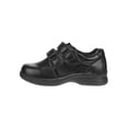 thumbnail image 5 of Josmo Toddler Boys’ Double Hook And Loop School Dress Shoes, Black  3, 5 of 5