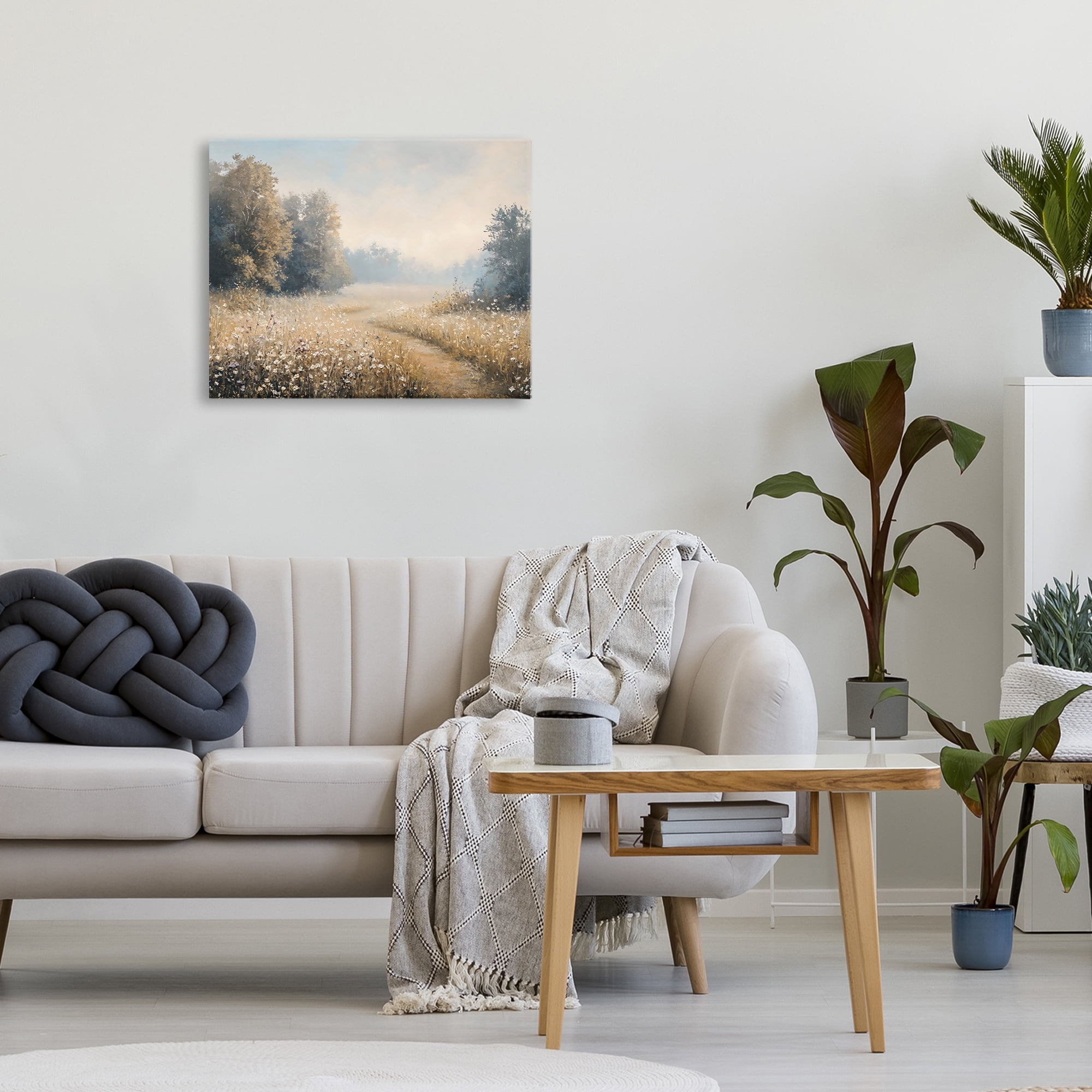 Stupell Industries Wandering Wildflower Path at Dawn Canvas Wall Art, design by Creative Studio